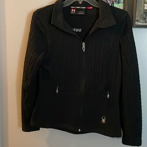 Spyder core zip up sweater jacket like new